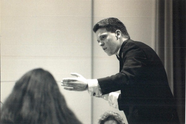Donato Cabrera conducting at the University of Nevada, Las Vegas
