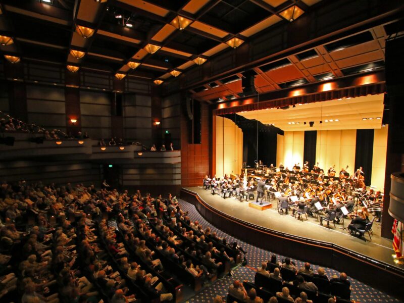 The Californa Symphony performs at the Lesher Center