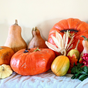 Fall harvest display