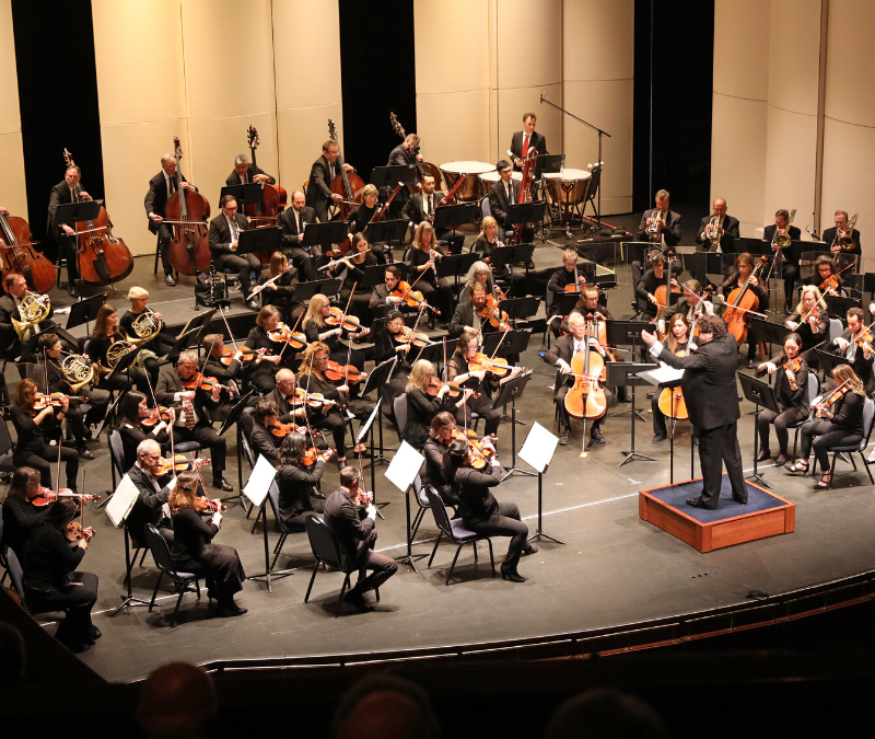 The California Symphony on stage